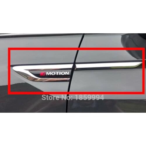 For 2018 2019 2020 VW Tiguan mk2 4 Motion 4Motion 4X4 original door Side Wing Fender Emblem Badge sticker Trim