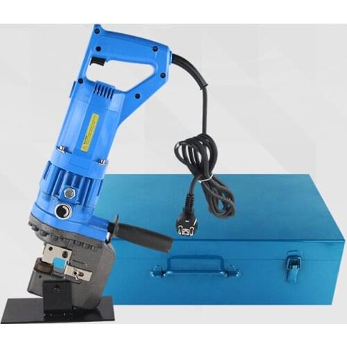 Electric Hydraulic Punch Machine Angle Slot Steel Copper Aluminum Plate Perforating Device Portable Equipment Mold Pierce Tool