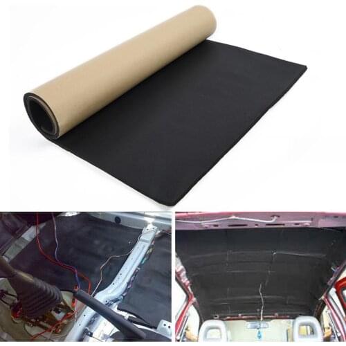 Good Car Sound Deadener Noise Insulation Acoustic Dampening Foam Subwoofer Mat Sound Thermal Proofing Pad Car Sound Deadener Mat