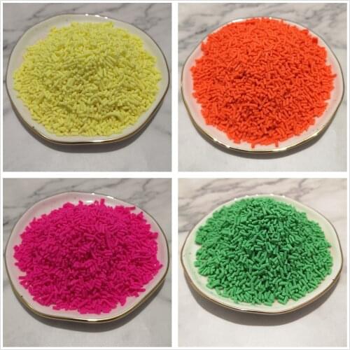 100g Fake Sprinkles Decoration For slime Filler DIY Slime Supplies simulation Candy Cake Dessert Accessories Toys for children