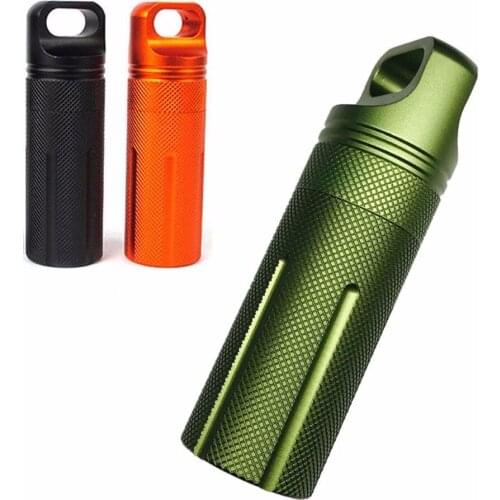 Mini Outdoor Pill Storage Box Pendants Waterproof Portable Travel Medicine Bottle Vitamins Container Capsules Organizer