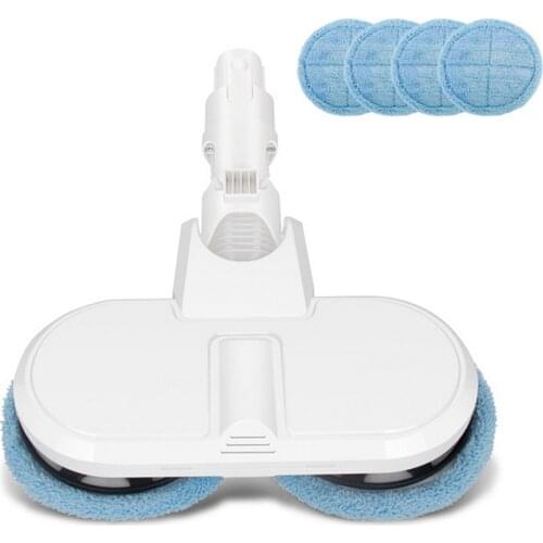 Vacuum Cleaner Electric Brush Head with Mopping Pad for Dreame V8/V9/V9B/V10/V11 Vacuum Cleaner Spare Part Mop Cloth