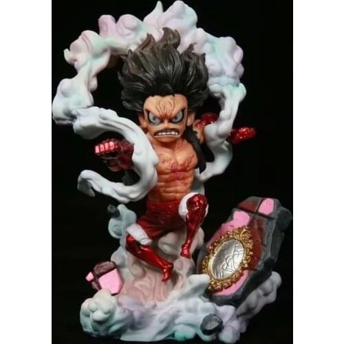 Japan Anime One Piece Gear fourth Monkey D Luffy PVC Figure Figurine 14cm Toy Model Statue New With Box