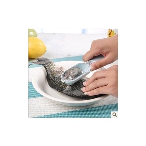 1PC Free Shipping Kitchen Helper Practical Fish Scale Scraper Kitchen Supplies Cooking Tools Hot Sale