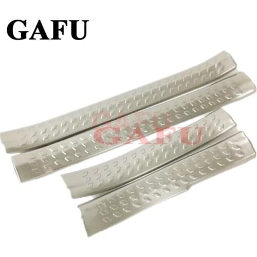 Car Accessories For Toyota chr c-hr inside Door Sill Scuff Plate Welcome Pedal Stainless Steel Car Styling 2016 2017 2018