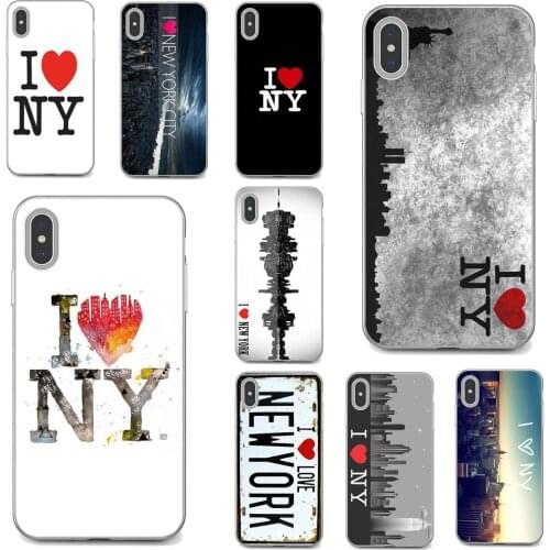 Cell Phone Case For Huawei Mate 20 30 40 7 8 9 10 Lite Pro P Smart 2018 2019 Plus G7 G8 I-Heart-NY-City-New-York-City