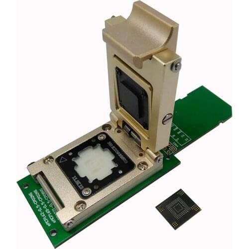 For BGA 153 and BGA 169,Pogo Pin eMMC socket to SD adapter,size 14x18mm,eMMC programmer,High quality and stable performance