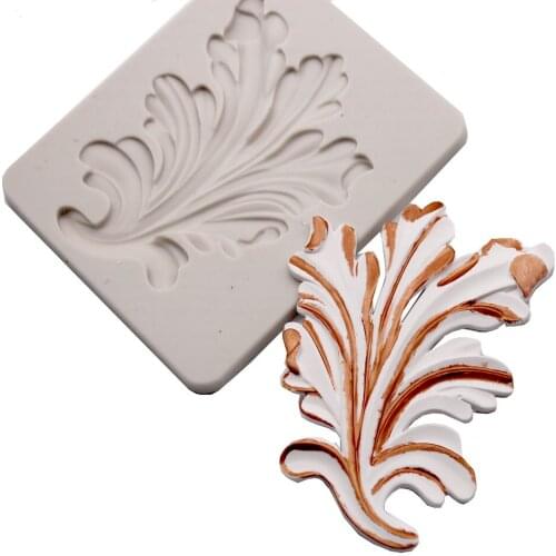 European lace silicone mold DIY fondant cake mold chocolate fudge tools baking utensils J139