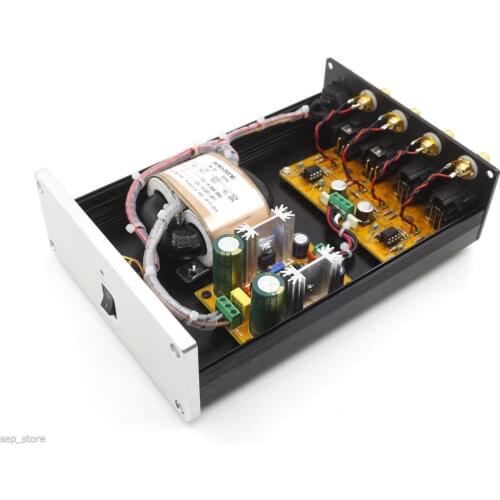 Finished Unbalanced To Balanced / Balance To Unbalanced / RCA To XLR Preamplifier