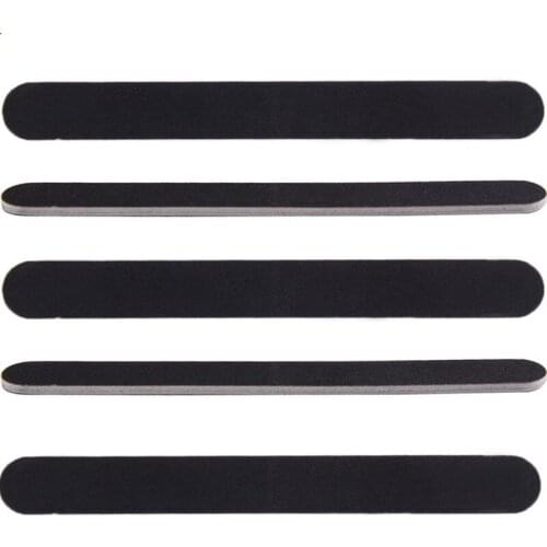 10PCS Black Leather Edge Polishing Tools Finishing Grinding Bar Leather DIY Craft Accessories Supplies
