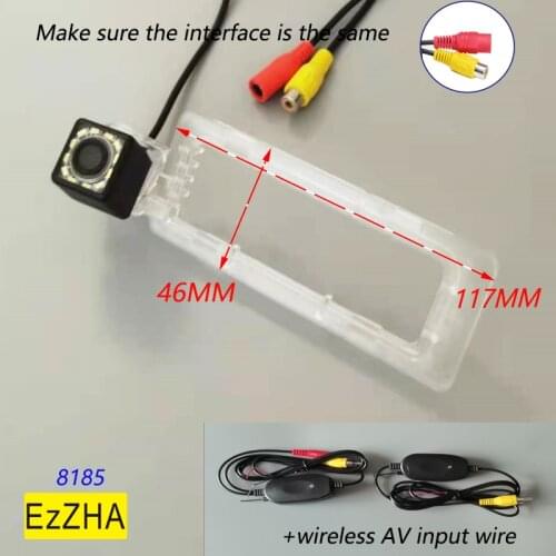 4 LED HD Dynamic Trajectory Tracks Car Rear View Backup Camera For Subaru WRX Forester SJ Impreza GJ Subaru XV GP G33 2013-2018