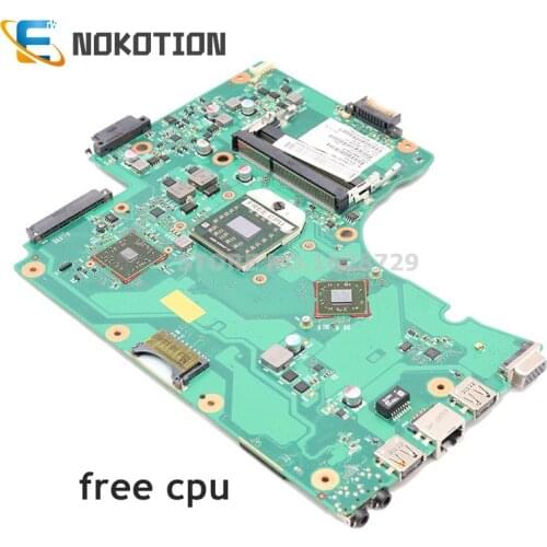 NOKOTION SPS V000225010 PN 1310A2357402 Laptop motherboard For toshiba satellite C650D C655D 6050A2357401-MB-A02 Main Board work