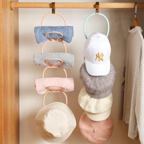 Multi-function Baseball Cap Rack Hat Holder Rack Home Organizer Storage Door Closet Hanger Cap Holder Rack hat storage