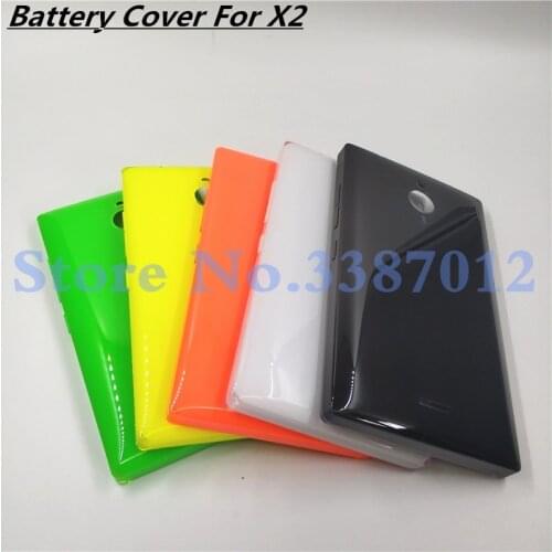 New Original For Nokia x2 Dual SIM RM-1013 X2DS Back Case Battery Cover Door With Side Bottons