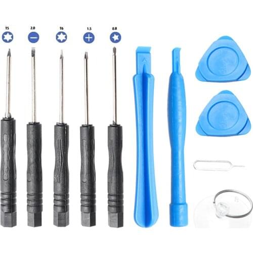 Screwdriver Set 11 In 1 Hand Tool Sets Useful Mobile Phone Repair Tool Kit Pry Disassemble Cell Phone Opening Tools Set