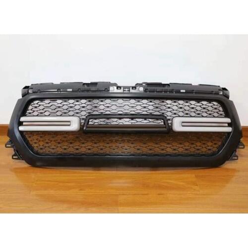 Front Racing Facelift Mesh Grille with LED Light for Dodge Ram 1500 2019-2020