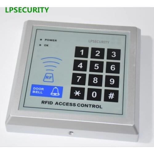 400 users RFID Reader 125kHz Proximity Door Access Control Password Keypad/gate opener RFID Card Keytab Proximity Door Lock