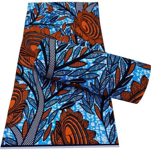 African Wax Printed Fabric Patchwork For Dress Sewing Crafts DIY Material 100% Cotton Breathable Tissu High Quality Fabric