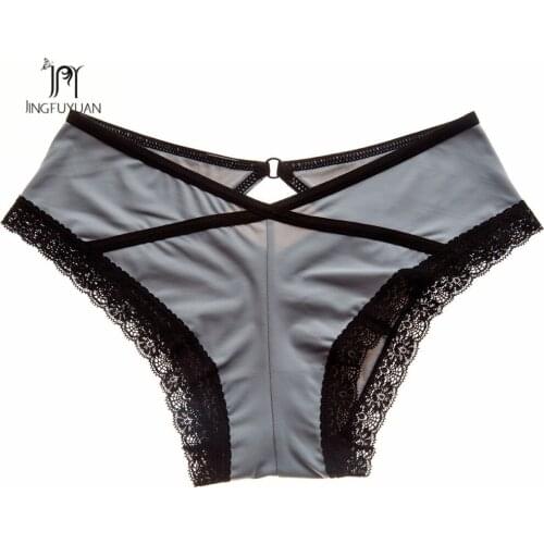 Sweet Breathable Women Panties Hollow Out Lace Sexy Briefs Ice Silk Seamless Panty Women Intimate New Design Soft Summer Briefs