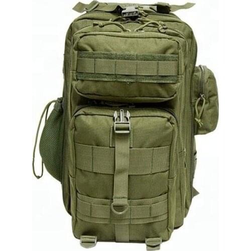 YAKEDA Small OD Green Waterproof Molle Army Bag Travelling Military Mochilas Tactical Backpack