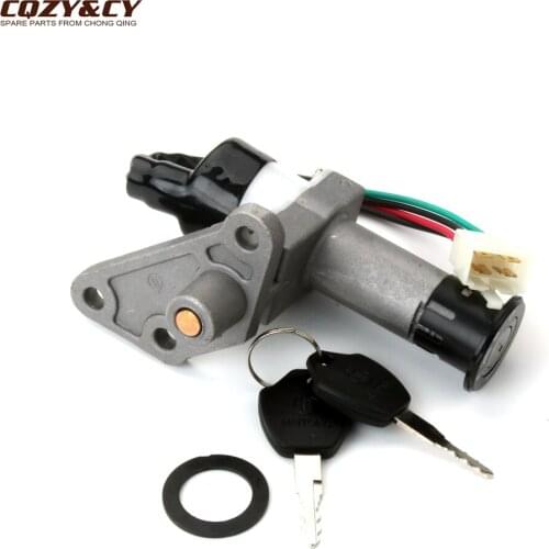 Scooter Key Switch Ignition Lock For Jonway Delta Epsilon YY150T-12 125cc 4-Stroke