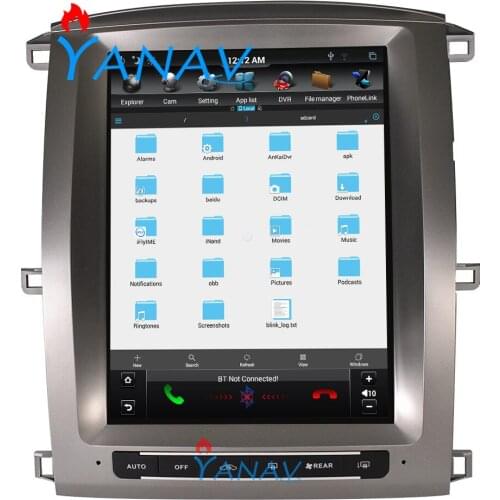 Android car radio multimedia player FOR-Toyota land cruiser lc100 2003-2007 car radio multimedia GPS navigation audio MP3 player