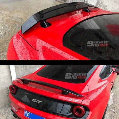 CEYUSOT For Car Trunk Universal Spoiler Accessories NEW Ford Mustang ABS Material Rear Lip Black Wing Tail Body Kit Refit 1990