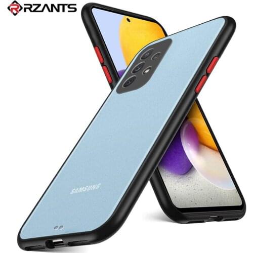 Rzants For Samsung Galaxy A52 A72 A32 4G 5G Case Soft Matte Casing Camera Protection Ultra Slim Clear Cover
