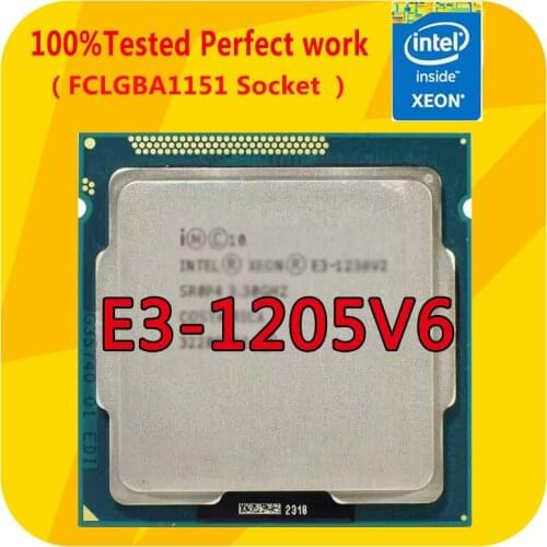 E3 1205V6 Intel Xeon E3-1205V6 3.0GHZ Quad-Core CPU Processor LGA1151 for E3 PRO SAMING V5 Motherboard