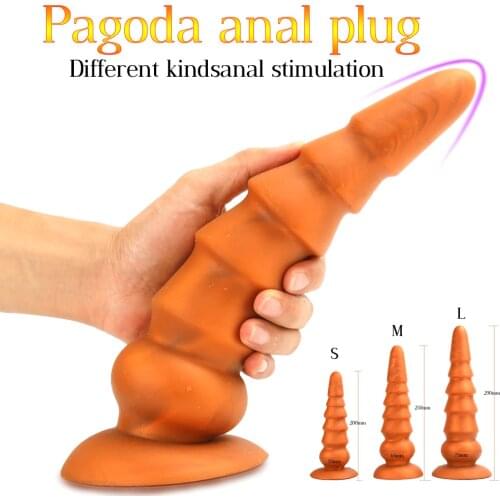 Soft Golden Anal Butt Plug Dildo Juguetes Sexuales Sexy Toys Prostate Massager Sextoy Femme Dilatador Gode Gay Erotyka AdultToy