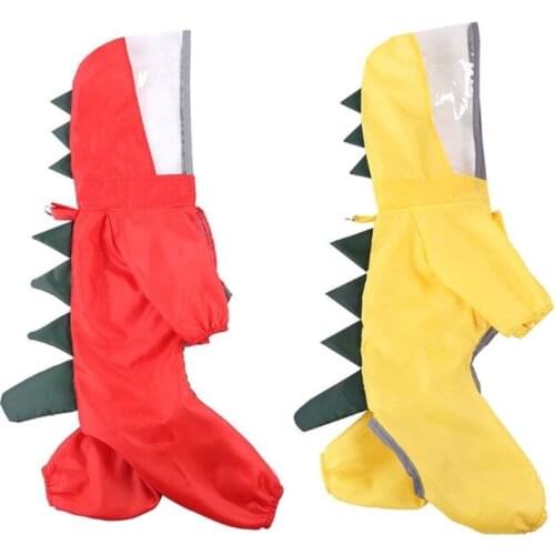 Lightweight Dog Raincoat Hooded Jacket Breathable Jacket Weatherproof Performance Dog Four-Legged Raincoat for Pet Puppy