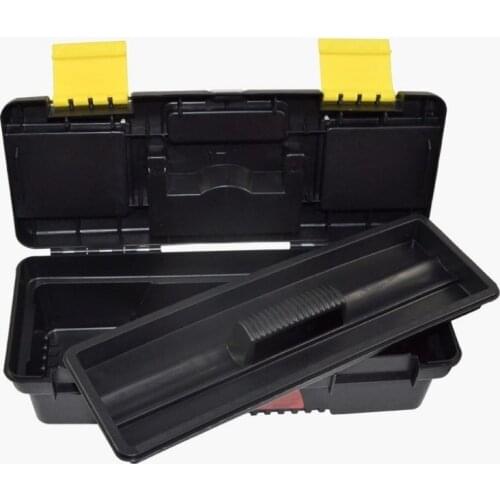 11 inch 280x117x82mm Vehicular Multifunction plastic Tool Box Double Layer Storage Box Hardware ToolBox Electrician case
