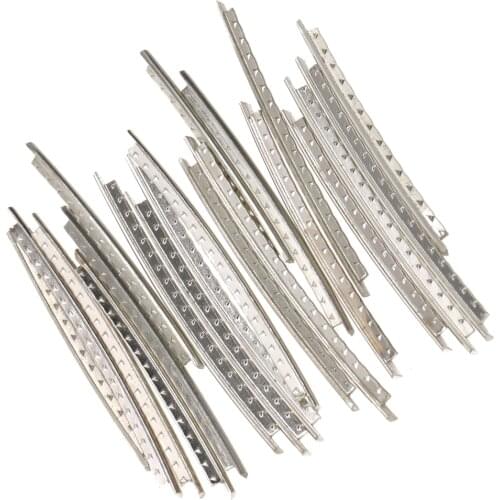 20Pcs Acoustic Guitar Fret Wire Fretwire Set 2mm Silver Copper Quality Guitar Accessories