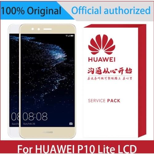 Original 5.2'' Display For Huawei P10 Lite LCD WAS-LX1 WAS-LX1A WAS-LX2 WAS-LX3 With Touch Screen Digitizer Assembly With Frame