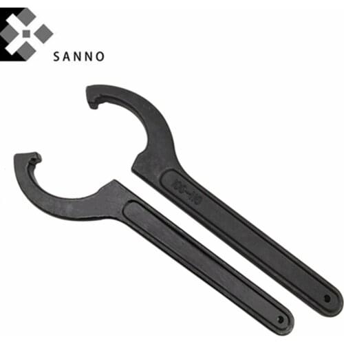 High hardness hook spanner & adjustable spanner wrench 22-26 / 28-32 / 34-36 / 45-52 / 68-80 clamping nut spanner wrench