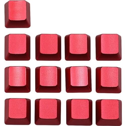 Replaceable No Words Mechanical Keyboard Metal Keycaps ESC QWERASDF Arrow Cross Shaft Keycap