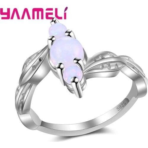 Top Quality 925 Sterling Silver Accessories Sparking Rings For Young Girl Pretty Wonderful Birthday Gift For Cool Girl