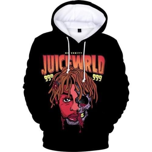 Stars Juice Wrld Hoodies Men Women Sweatshirts Singer Juice Wrld Hoodie Mens Hoody Hooded Boy/Girls Hip Hop Winter Cap Coats