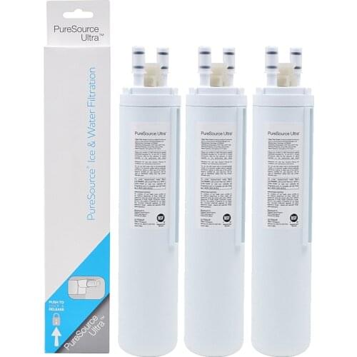 Carbon Filter For Water Filter Replacement For Frigidaire Ultrawf Puresource 1 Refrigerator Ice And Water Filter 3 Pcs. / Lot