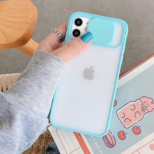 Camera Lens Protector Matte Clear Case For iPhone 11 Pro Max XS X XR 7 8 Plus 6 6S SE 2 2020 SE2 iPhone11 Transparent Hard Cover