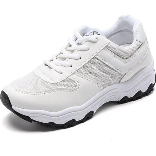 Women Sneakers White Pink Tennis Cute Lovely Girl Shoes Female Student Shoes Platform Flats Casual Ladies Vulcanize Shoesdt65