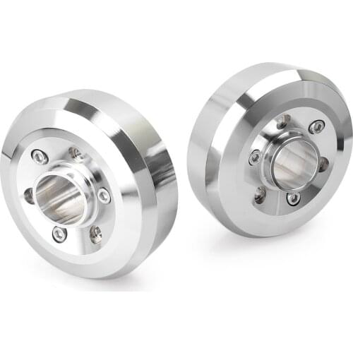 1 Pair Chrome Motorcycle Exhaust Muffler Pipes Cover Silencer Guards for BMW R NINE T 2014-2015 2016