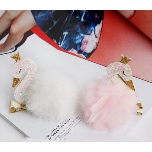 10 pcs/lot , Swan Hair clip, birthday gift, non slip clip