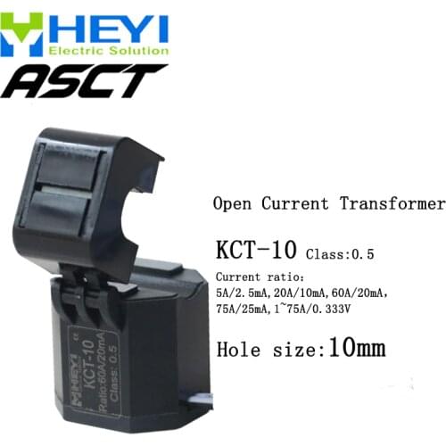 10PCS KCT-10 Split Core Current transformer clamp on current transformer factory supply high accuracy high quality
