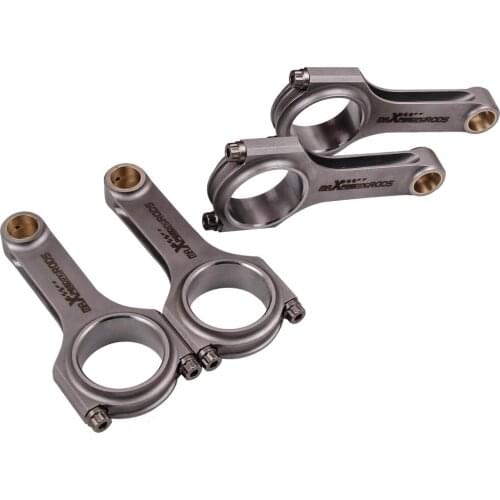 146.25mm H-Beam Connecting Rod Rods Con Rod Conrods 4340 MSR For Ford Duratec 2.0 for Mazda MZR 2.0 Conrod