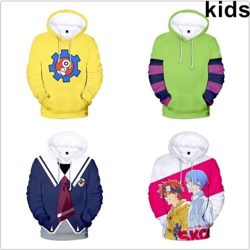 2021 2 To 14 Years Kids Hoodies SK8 the Infinity Reki 3d Printed Boys Girls Hoodie Sweatshirt Hip hop Pullover Children Clothes