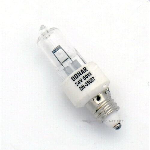 24V50W threaded screw E11 halogen lamp beads SD200 single hole cold light operating room shadowless bulb medical SH52