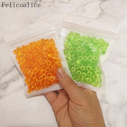 40g Fishbowl Beads DIY Slime Decoration 7mm Diameter For Craft Tools Home Decoration Bead For Slime