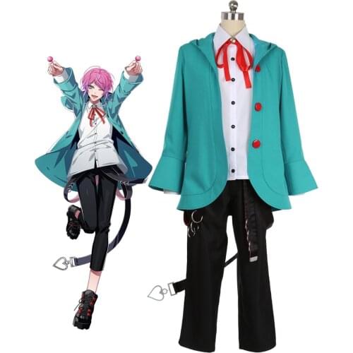 DRB HYPNOSISMIC Hypnosis MIC RAMUDA AMEMURA Cosplay Costume Anime Uniform Full Set
