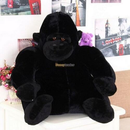 Fancytrader Cute High Quality Monkey Toy 33'' 85cm Giant Plush Stuffed Ape Chimpanzee Monkey, Great Gift, Free Shipping FT90338